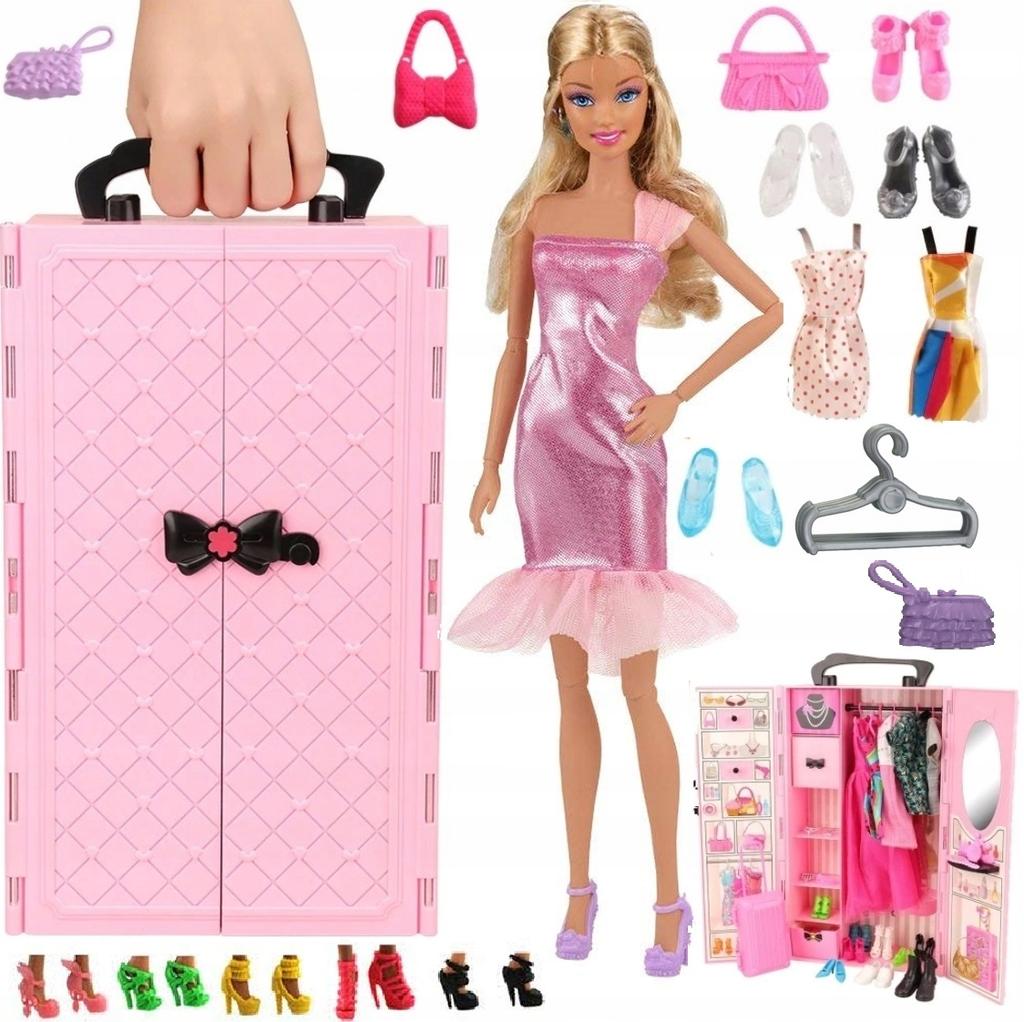 Wardrobe Foldable Clothes Cabinet + Doll