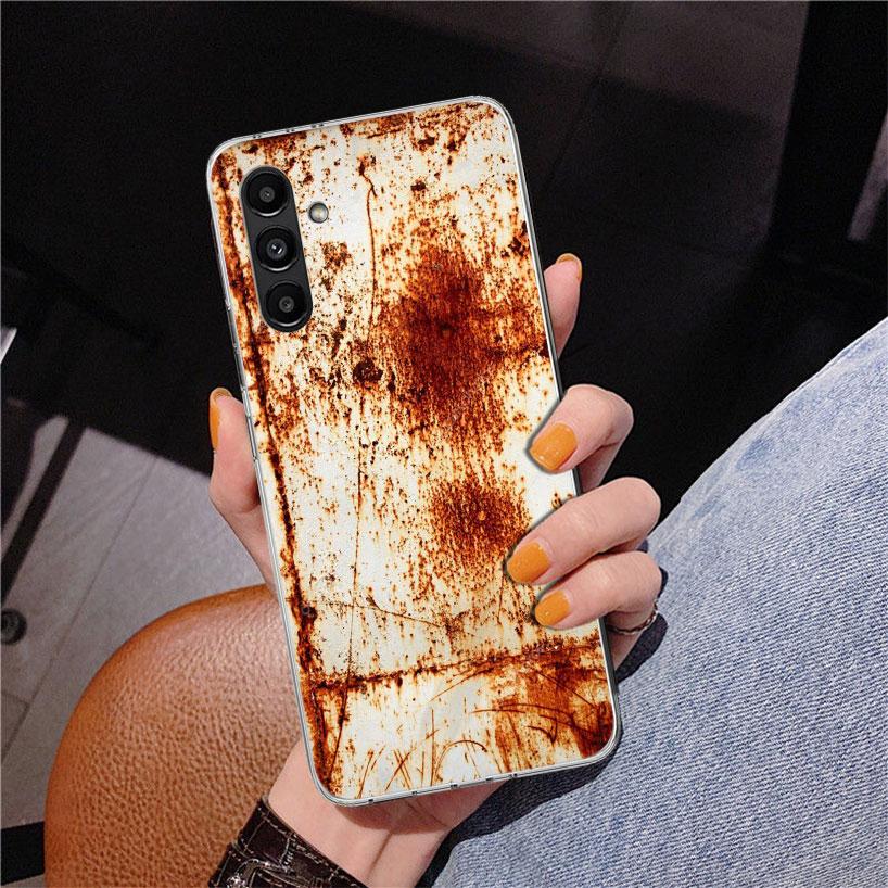 Vintage Industrieller Stil Rostiges Muster Handyhülle Für Samsung Galaxy A17 A16 A15 A14 A13 A57 A56 A55 A54 A53 A37 A36 A35 A34 A33