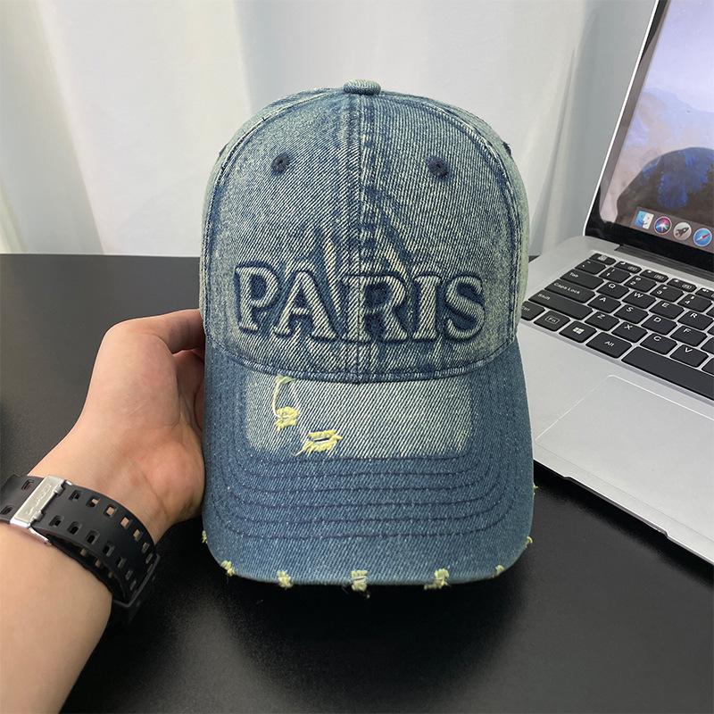 Riya Koreanischer Stil Unisex Große Baseballkappe - Herbst/Winter Entenschnabelmütze