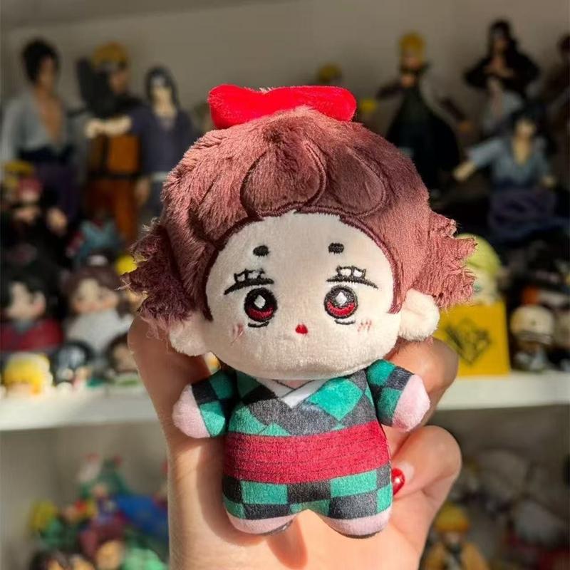 Demon Slayer Doll Toys Cute Tanjiro Kamado Ornament Cartoon Anime Figure Decorations Birthday Gifts Funny Toys Gifts