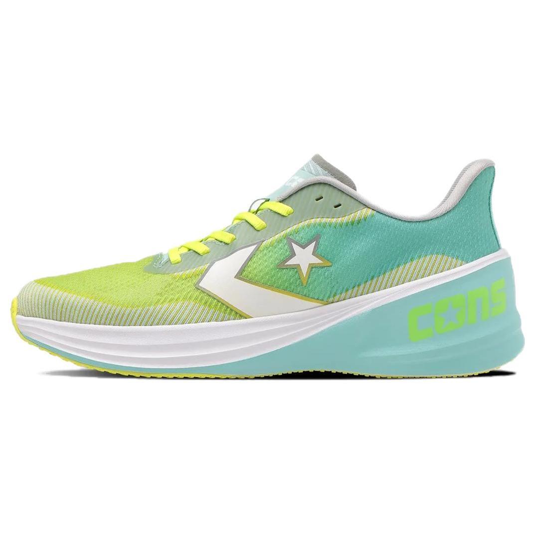 

Converse Cushioning, Wear Resistant Low top Running Shoes Unisex Green Blue Japan Version 34201900 44