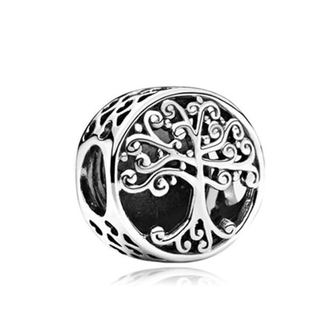 1Pcs New Cute Silver Star Cat Elephant Mushroom Bear Pendant Fit Original Charm Bracelet Women Jewelry Gifts