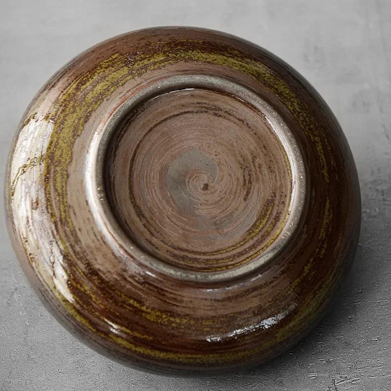 Vaso Zen Antico Stile Giapponese Gres Piantina Idroponica Piccolo Vaso Ceramica Decorazione Tavolino Vasi