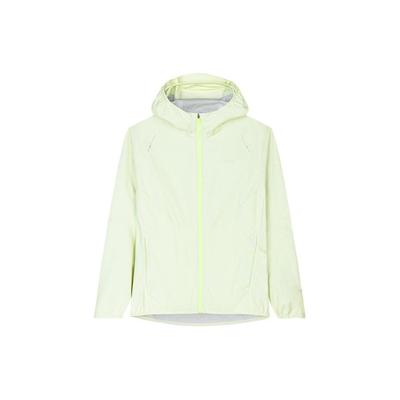 Running Series Solid Color Zipper Hooded Sports Jacket Women Jackets Lemon-Green 162425607-2