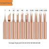 Non-Magnetic 936 Pure Copper 5-Piece Soldering Iron Tip Set for Cross-Border Electric Soldering