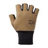 Daiwa Windproof Beltless Size L (DAIWA) Gloves, 5-Finger Cut, DG-8125W, Mocha,