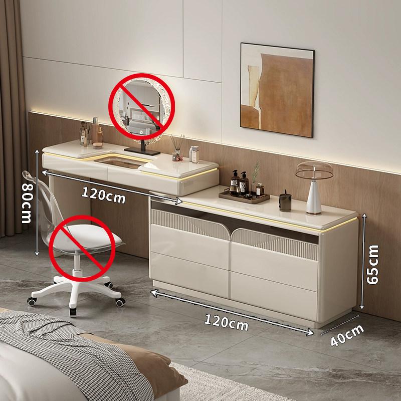 Chest Of Drawers Dressing Table Light With Mirror Stool Hotel Makeup Vanity Desk Luxury Wooden Hairstyle Bedroom Furniture
