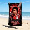 Michael Jackson Stylový Digitální Tisk Plážová Osuška Rychleschnoucí Absorpční Deka Na Pláž Bazén Posilovnu Cestování