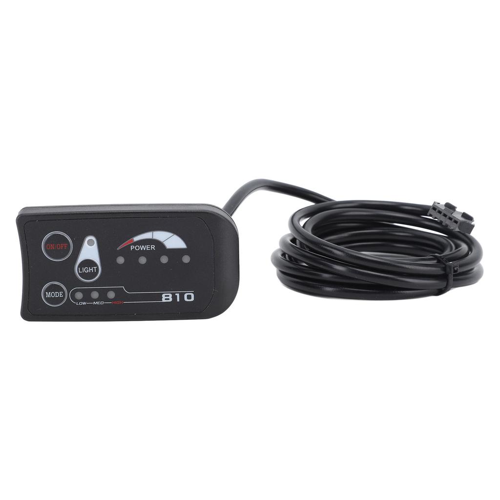 Electric Bike Conversion Kit Electric Bike Controller with Panel Triple Mode 17A Controller S810 Panel 250W 350W