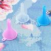 100pcs Transparent Mini Plastic Filter Used In Perfume Emulsion Oil Funnel Kitchen Gadgets Empty Bottle Packaging Tools
