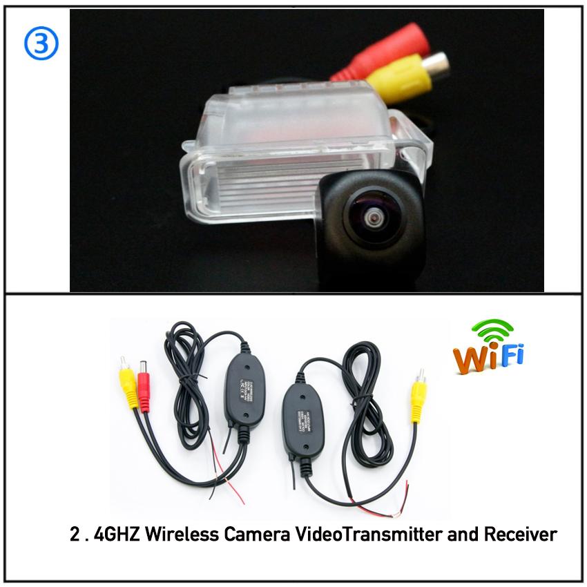 Rear Side View Camera CCD Fish Eyes Night Vision Waterproof IP68 Car Reversing Back Up Camera For Ford Focus Fiesta Kuga Galaxy