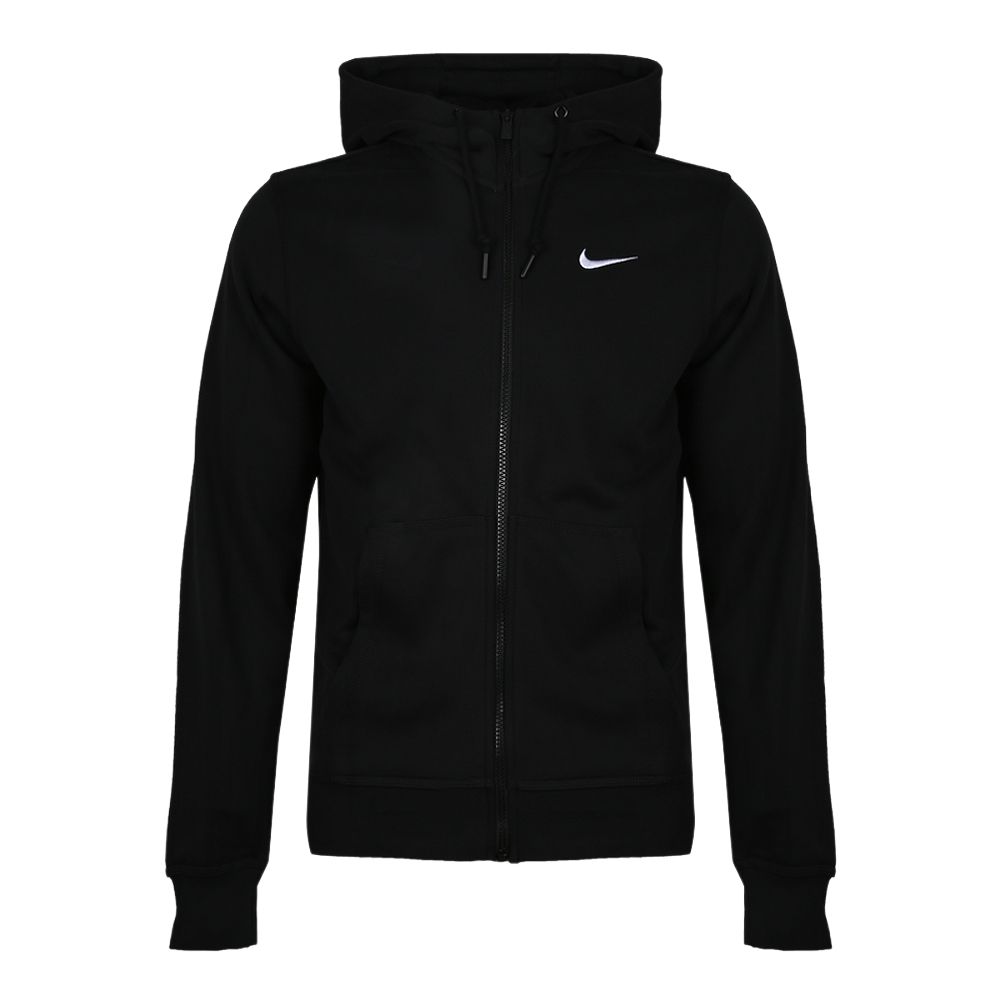 Nike Solid Color Zip-Up Hooded Long Sleeve Jacket Men jackets AA3173-010 L