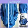 Conjunto de Moletom Fantasia Cosplay Undertale Sans Estiloso com Luvas e Meias