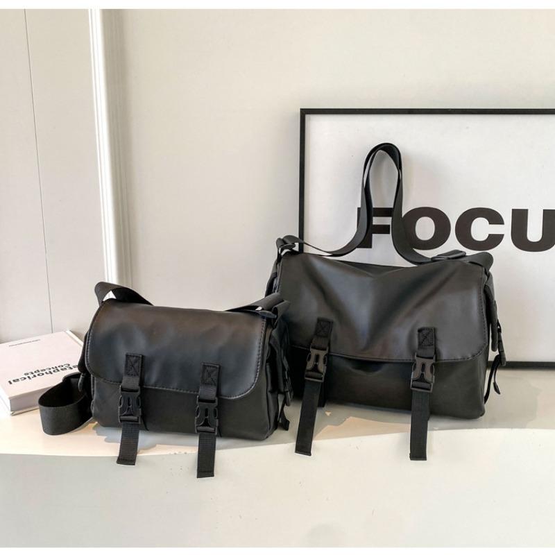Trendy New Minimalist Messenger Bag TikTok Dropshipping Crossbody Shoulder Bag Casual Unisex Large Capacity Bag