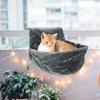 hanging bed radiator bed removable hammock pet beds with metal frame luxury warm fleece basket for cats accessories