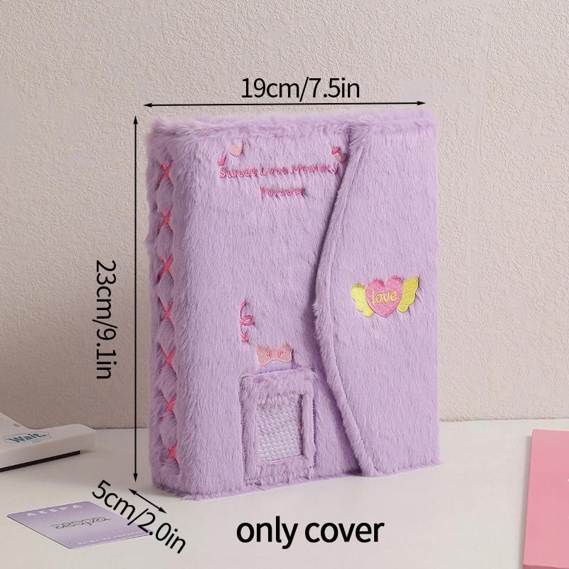 A5/A6Bindering Photo Album Kpop Photographs Photo Albums Kawaii Kpop Photocards Collect Book Cover Idol Photo Storage Case