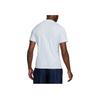 Nike Academy Dri-Fit Pro Logo Away Quick-Dry Pre-Match Short Sleeve Football Shirt Men Tops Light-Blue Dark-Blue FV6940-415