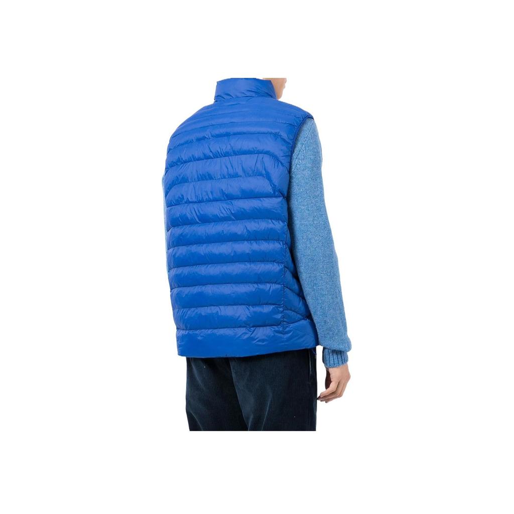 Polo Ralph Lauren Ensfarget Logo Brodert Vest Herrevester Blå 710810898-006