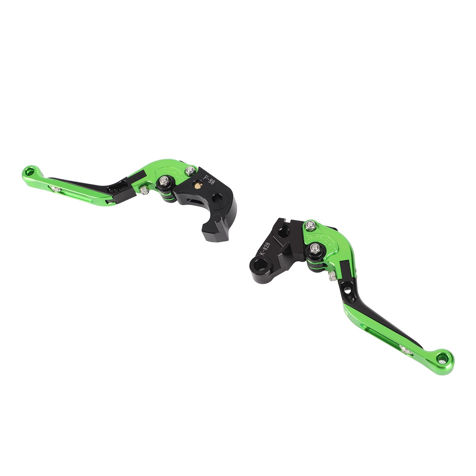 

1 пара складных рычагов тормоза сцепления из алюминиевого сплава, 6 уровней, регулируемая ручка тормоза для Z1000