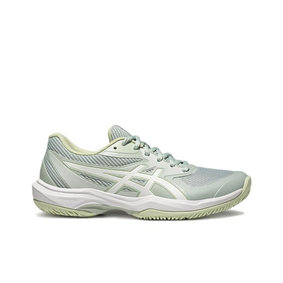 Asics Game FF Professional Lightweight Breathable Low Top Speed Type Women Sneakers Green White 1042A281-300