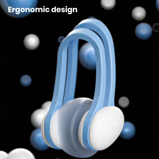 Swimming Nose Clip Earplug Waterproof Beginners Kids Adults Colorful Accidental Emergency Stopper Nasal Clip Swimming Accessories