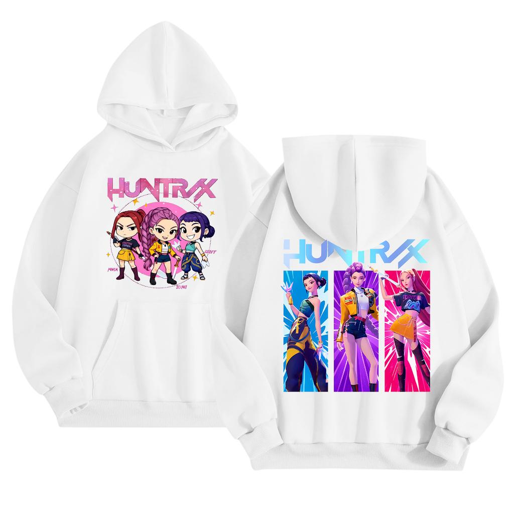 Children's Long-sleeved Loose Pullover Fashionable Hooded Sweatshirt