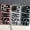 Swag Label Phone Case For Iphone 14 Pro Max 16 15 14 Pro 13 17 Air 12 11 15 Plus Shockproof Silicone Soft Cover