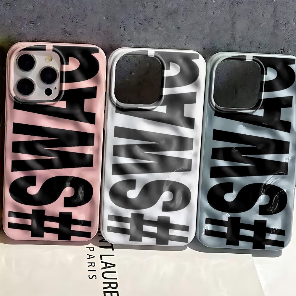 Swag Label Phone Case For Iphone 14 Pro Max 16 15 14 Pro 13 17 Air 12 11 15 Plus Shockproof Silicone Soft Cover