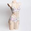2Pieces Tribal Belly Dance Bra and Belt Belly Dancing Outfit Belly Dancer Costumes for Women