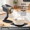 Desktop Foldable Range Hood: Three-Speed, High Suction, Deodorizing, Filtering for Outdoor Barbecue and Hot Pot.