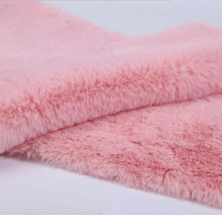 50x170cm Thickened Imitation Rabbit Plush Fabric Fur 2cm Soft Faux Fur Fabric DIY Collar Of Coat/Clothing Accessories/Scarves