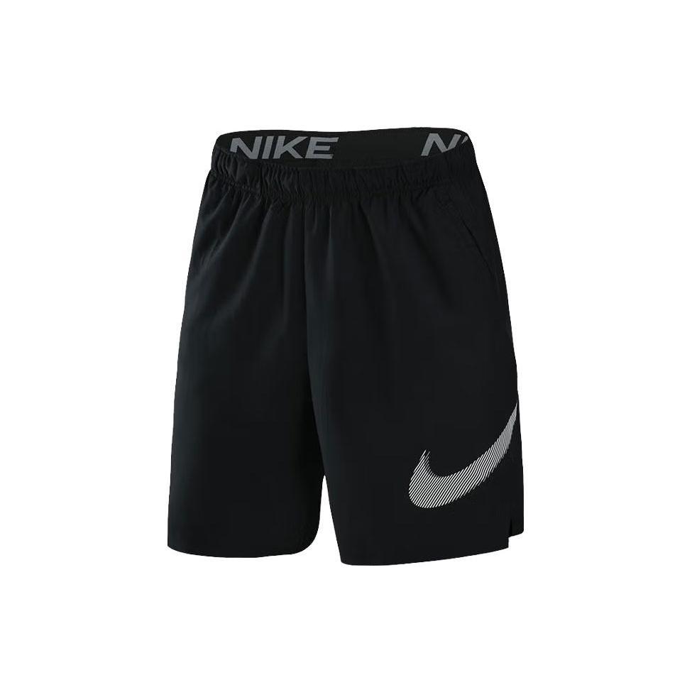 Men s Nike Logo Sports Quick Dry Breathable Shorts Black DQ4800-010 M