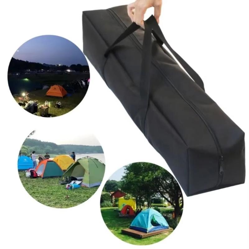 Canvas Canopy Pole Bag Camping Tent Storage Pouch Large Capacity Waterproof Travel Picnic Pack