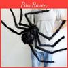 Black Spider Halloween Decoration Plush Haunted House Prop Indoor Outdoor Wide 30-125cm