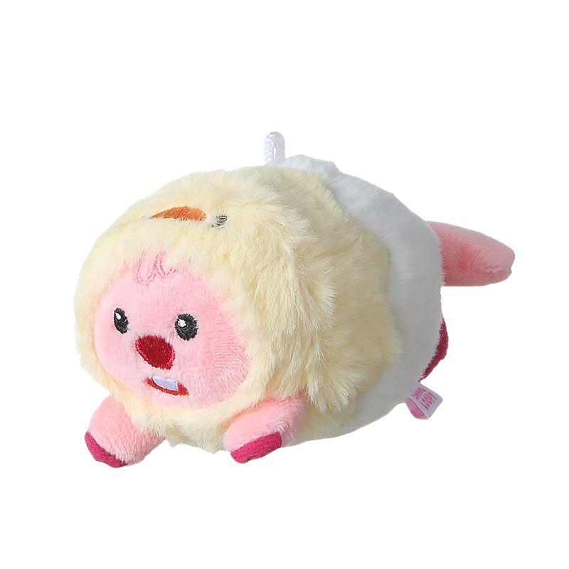 

Miniso Loopy Plush Toy Cute And Adorable Stuffed Doll For Decoration Soft Fabric 12*9cm Size жёлтый