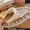 Lace Triangle Hair Scarf Headscarf Elegant Headwear Ins Women Head Coverings