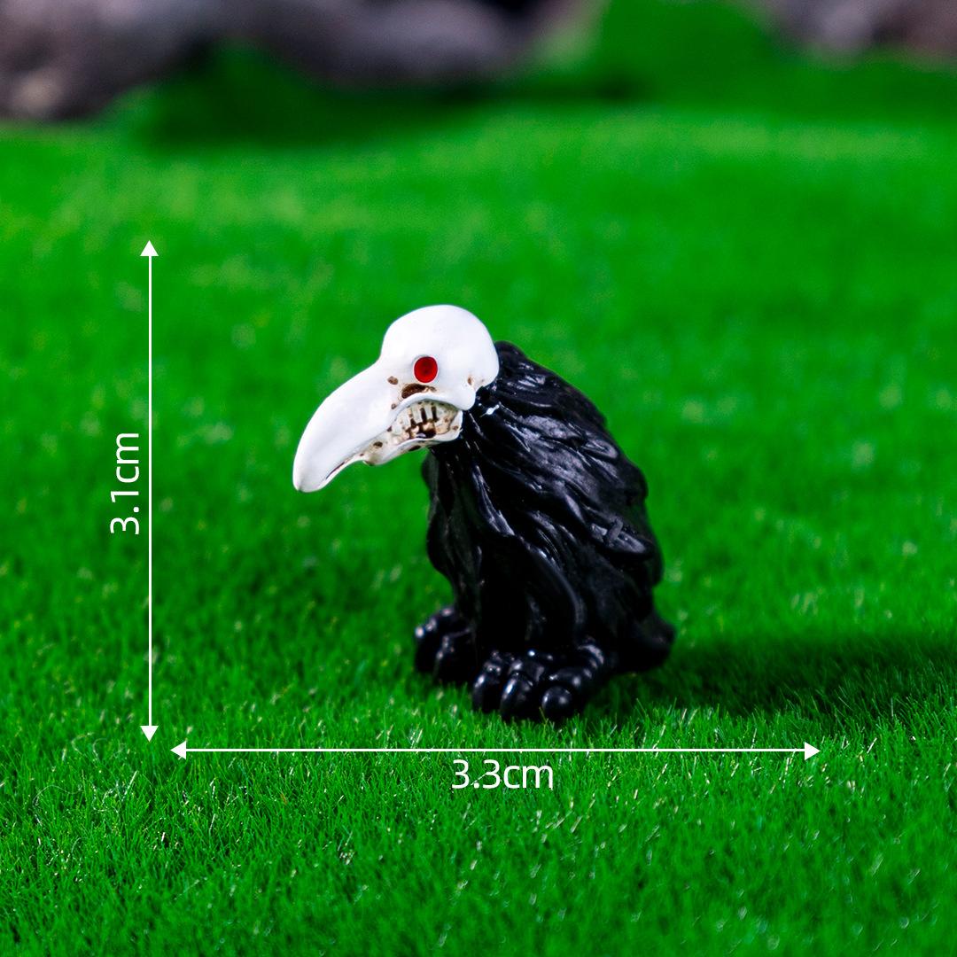 

Wholesale Resin Halloween Series Pumpkin Monster Ghost Crow Skull Hallowmas Doll House Diy Crafts Accessories