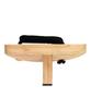 KYOETSU Geta Sandals with Single Black Paulownia and White Wood Men's Tooth, Strap, Base, (Size 27.0cm)