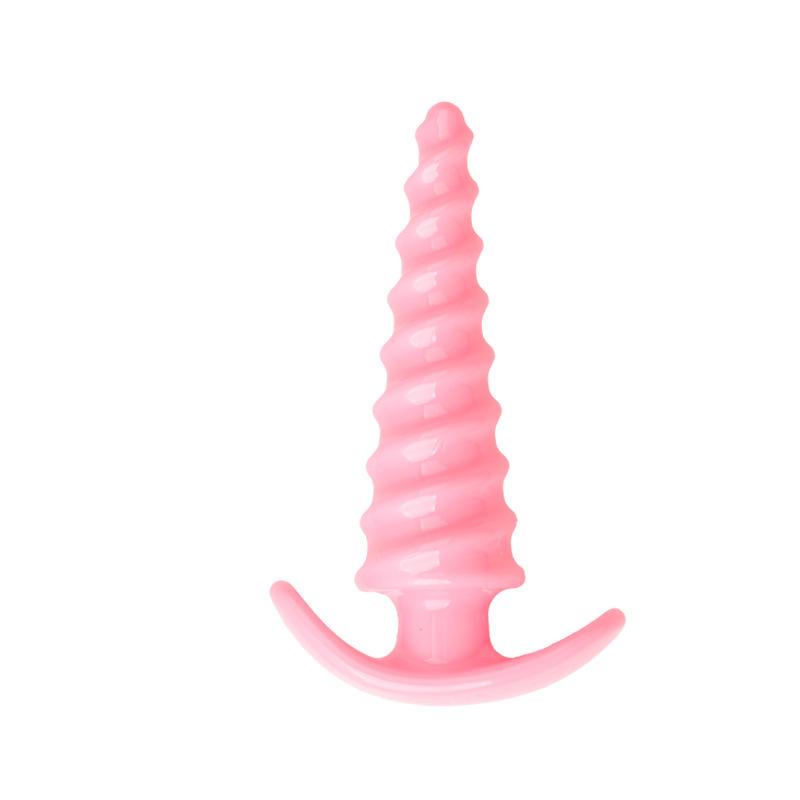 Anal Plug Butt Erotic Screw Thread Anus Plug Adult Sex Toys Woman Men Anal Dilator