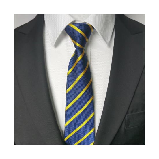 Men Tie with Zipper Design Multiple Patterns Colors Adjustable Length Tie Business Weddings Parties Formal Tie