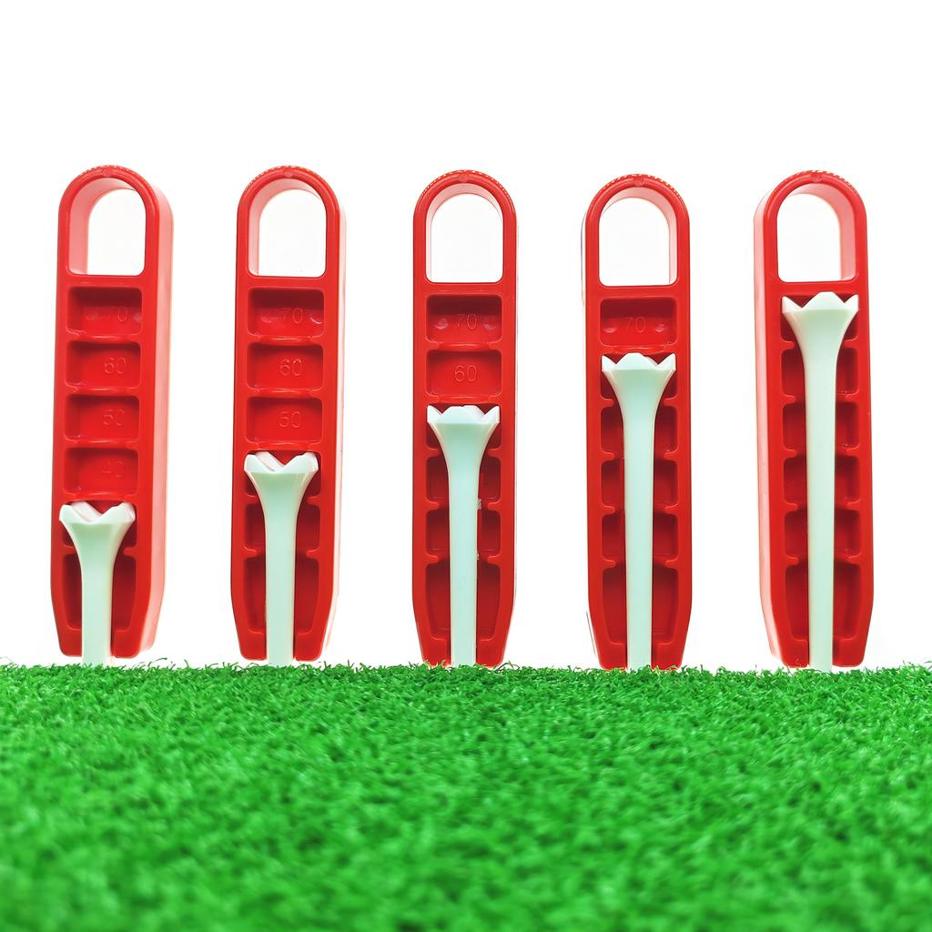1pc Adjustable Golf Tee Depth Setting Tool with Puller -Easy Grip,Precision Height Adjustment,Ideal for Consistent Tee Placement