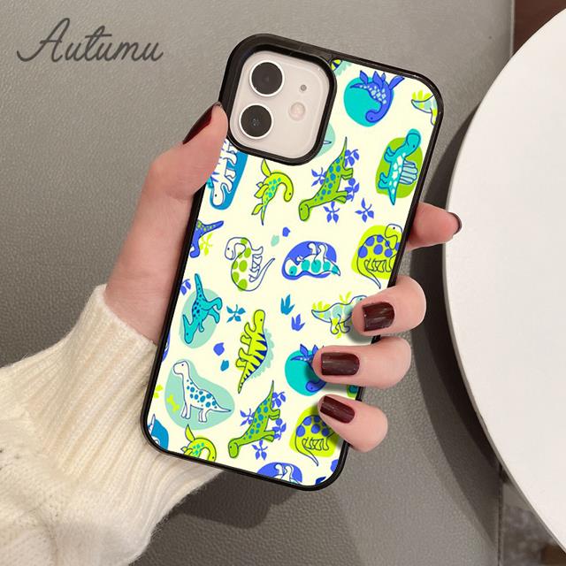 

Чехол для телефона Baby Dino для iPhone 17 Air 15 16 16e 11 12 13 14 Pro Max Plus Cover coque Fundas Shell iPhone 13