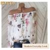 Women's Fashion Casual Short Sleeve O-Neck Blouses & Shirts