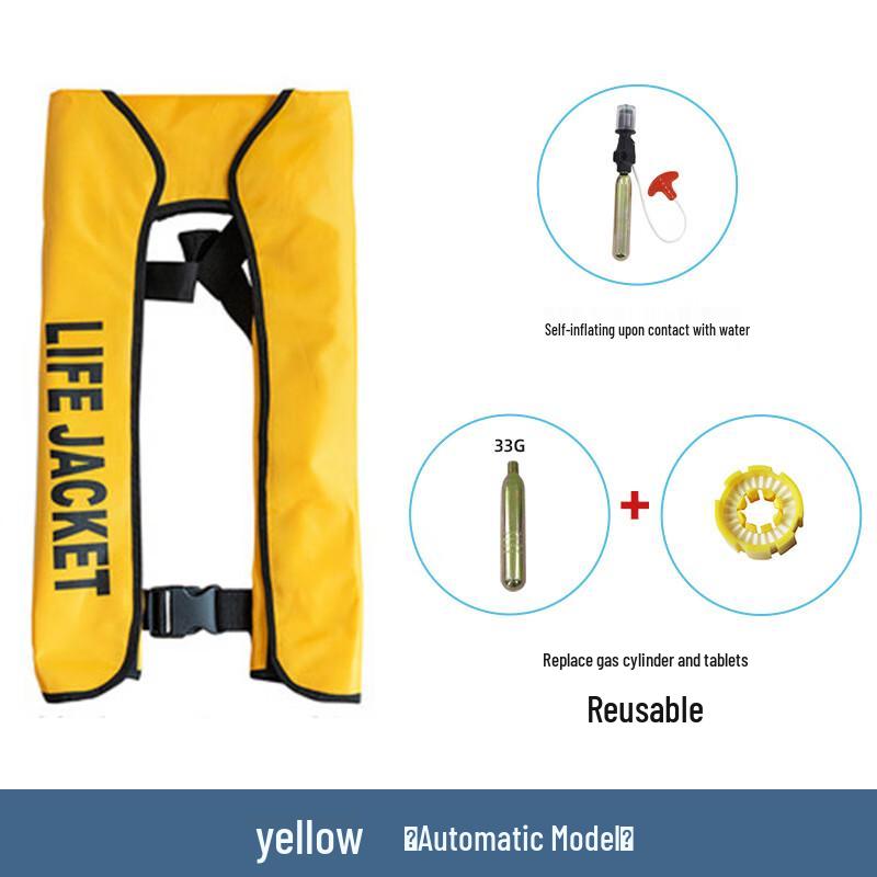 Adult Portable Inflatable Life Vest