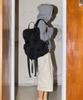 Piari Nylon Utility Cargo Backpack (Black)