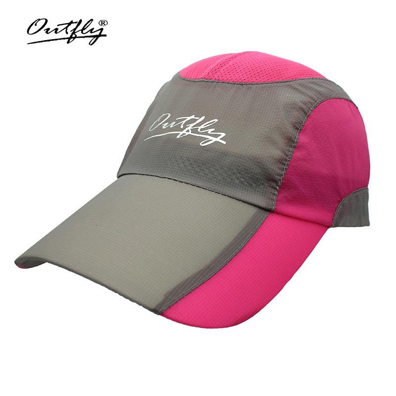 Quick-drying baseball cap Marathon running cap Soft top hat Outdoor sports sunshade cap Spring and summer new