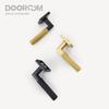 Dooroom Knurled Brass Door Lock Set Modern Interior Bedroom Bathroom Double Wood Door Lever Set Dummy Privacy Passage Lock