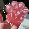 Ultra-large Strawberry Cat Paw Fidget Toy Slow Rebound Cat Paw Pinch Toy  Children