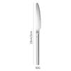 New Stainless Steel Cutlery Set: Knife, Fork, Spoon for Restaurant and Hotel Dining