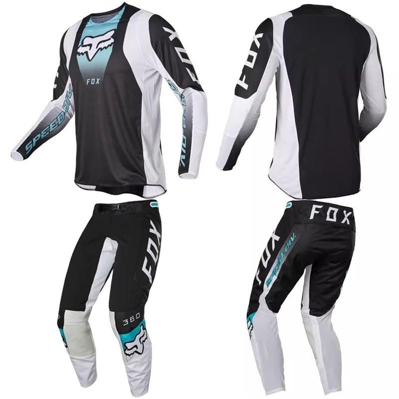 Schnelltrocknendes Radtrikot-Set Atmungsaktive Performance-Kleidung Mountainbike Downhill Racing Unisex
